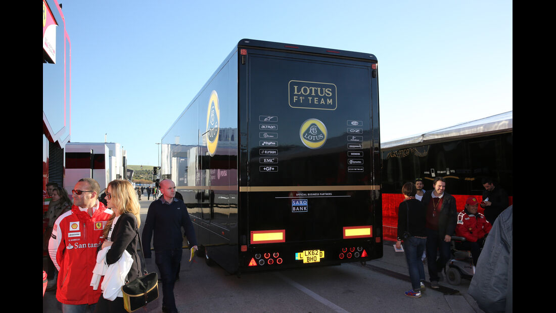 Lotus - Formel 1-Test Jerez - 1. Februar 2015 