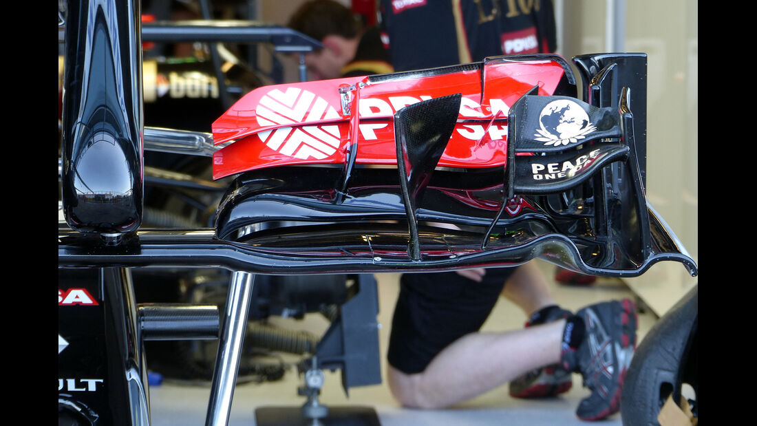 Lotus Frontflügel - Formel 1 - GP Australien - 14. März 2014