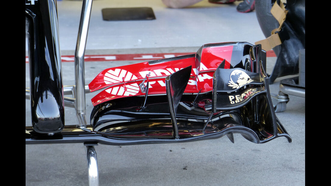 Lotus Frontflügel - Formel 1 - GP Australien - 14. März 2014