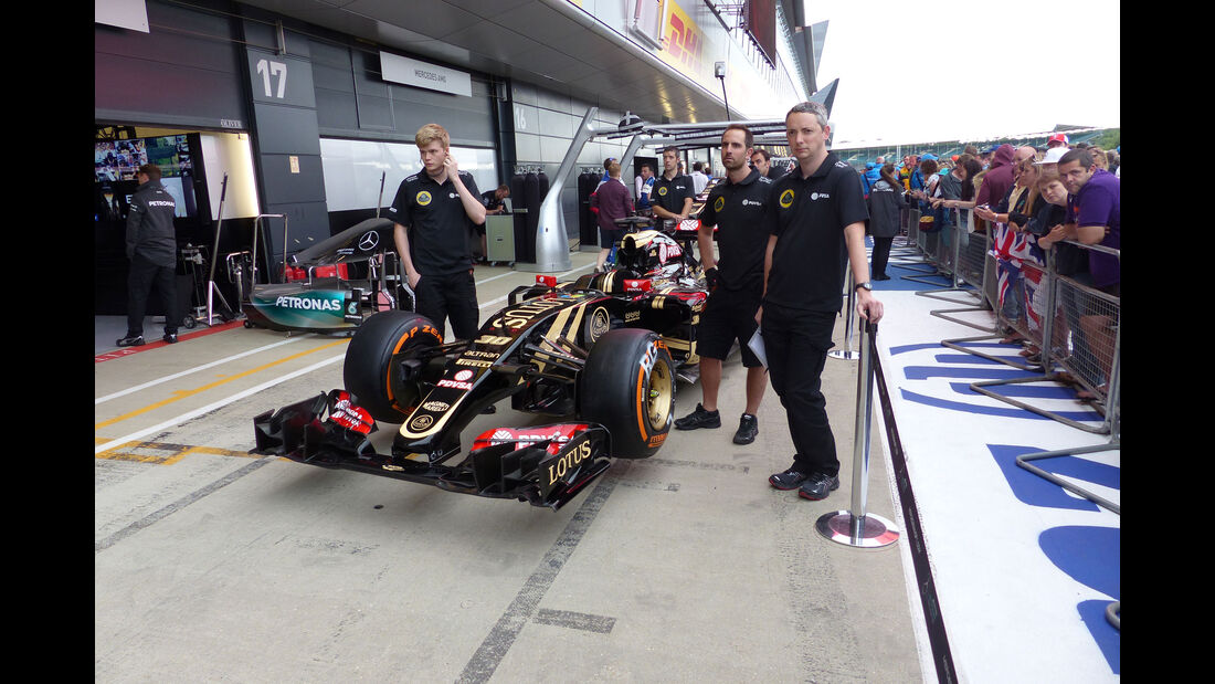Lotus - GP England - Silverstone - Donnerstag - 2.7.2015