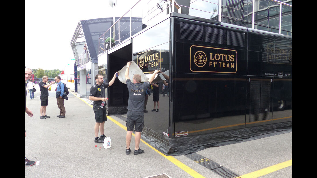 Lotus - GP Italien - Monza - Donnerstag - 3.9.2015
