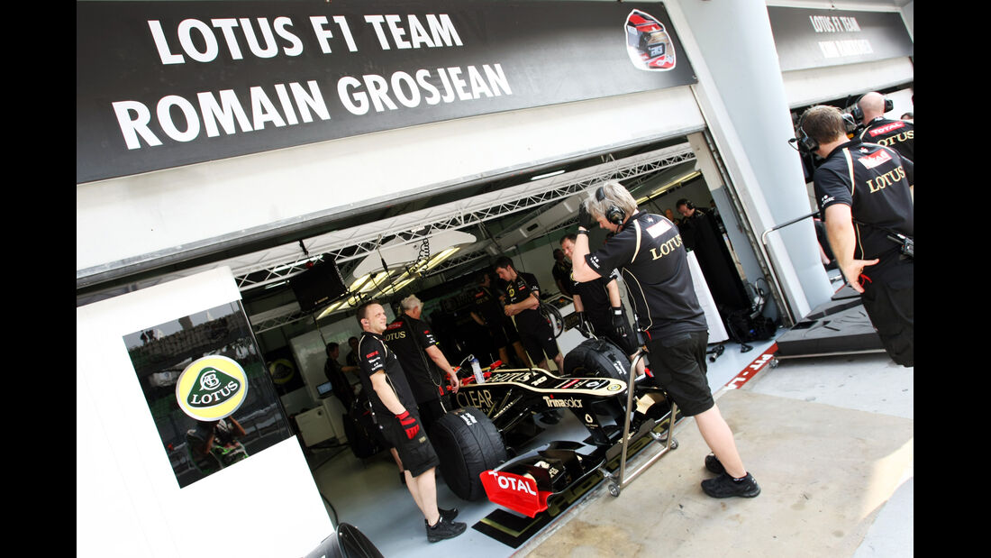 Lotus - GP Malaysia - Training - 23. März 2012