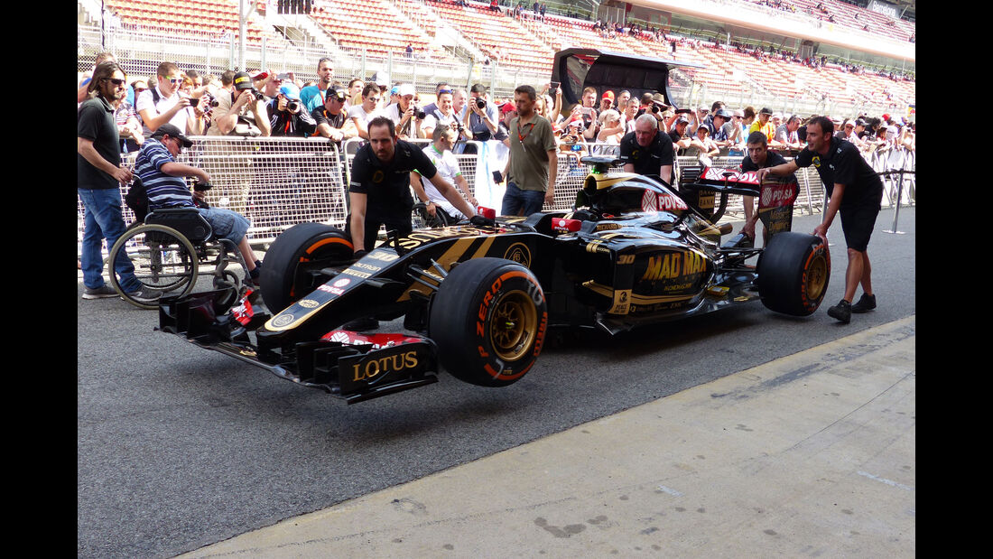 Lotus - GP Spanien - Barcelona - Donnerstag - 7.5.2015