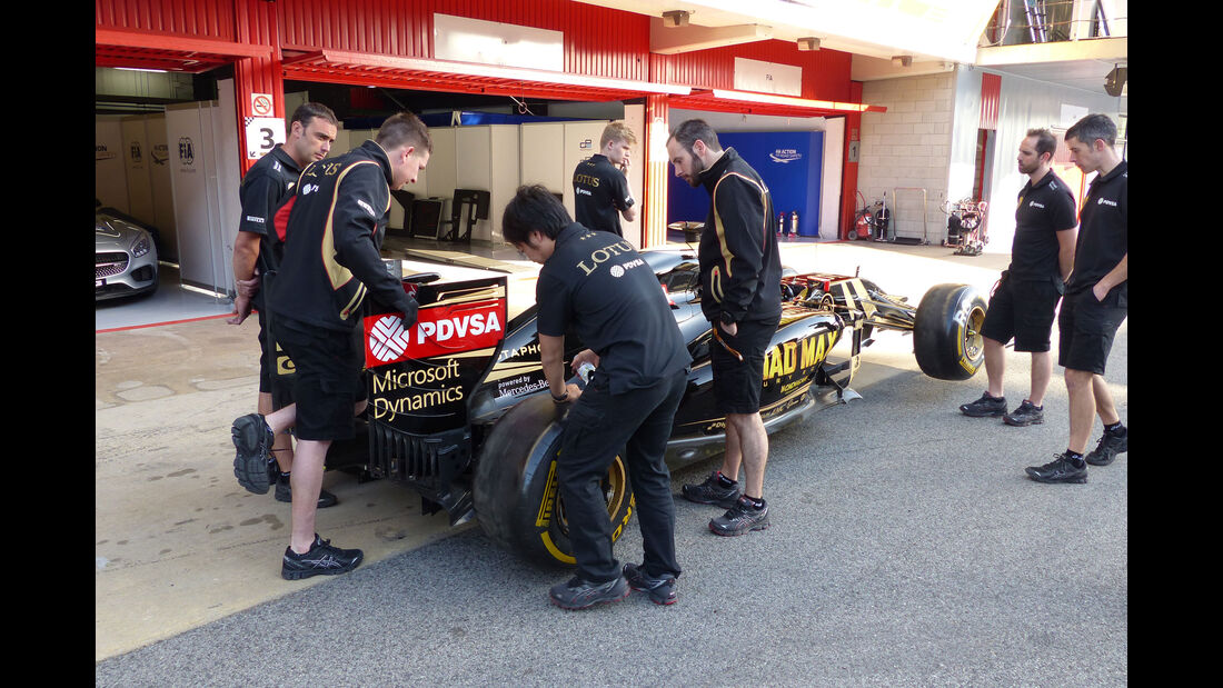 Lotus - GP Spanien - Barcelona - Freitag - 8.5.2015
