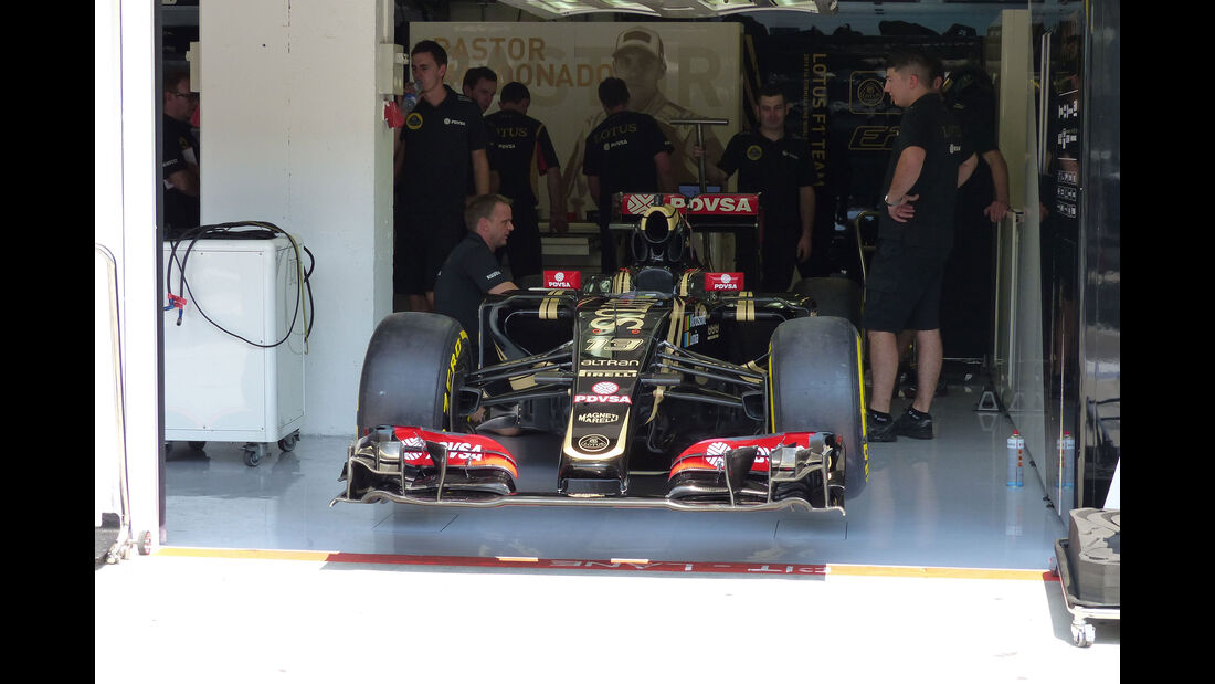Lotus - GP Ungarn - Budapest - Donnerstag - 23.7.2015