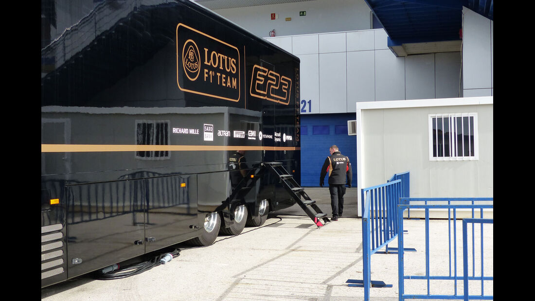 Lotus - Impressionen - Jerez - Formel 1-Test - 31. Januar 2015