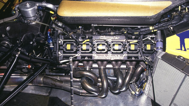 Lotus-Lamborghini 102 - Motor - V12 - Formel 1 1990