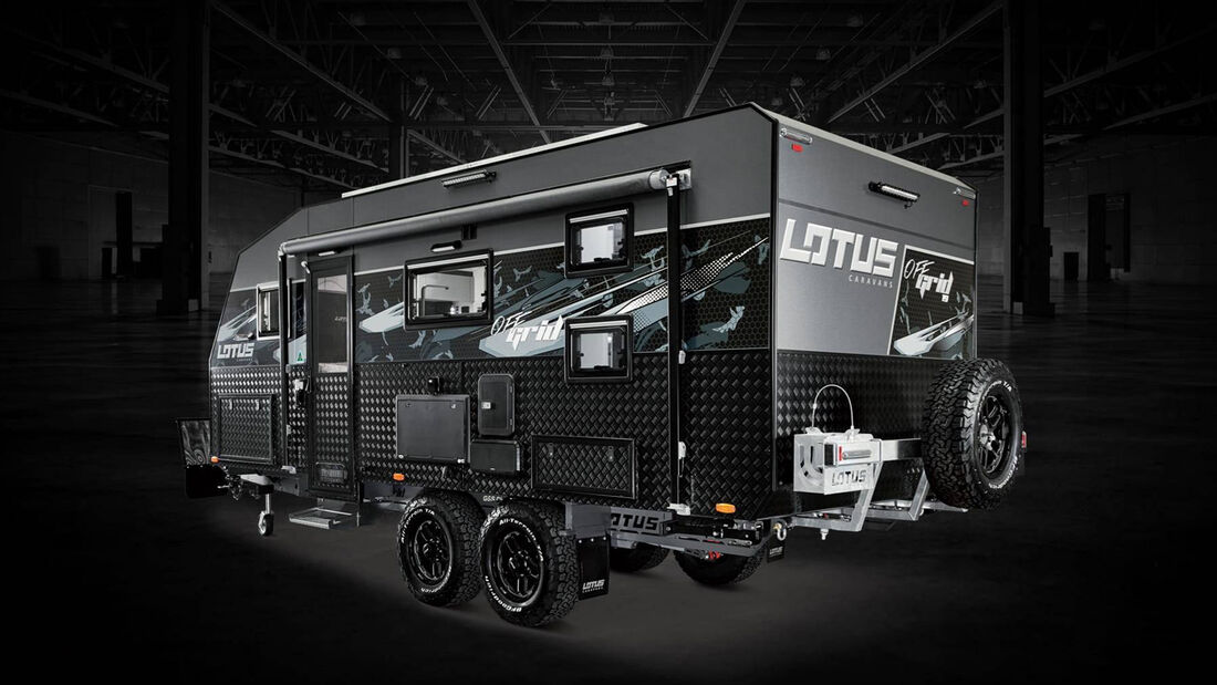 Lotus Off Grid Caravan Wohnwagen