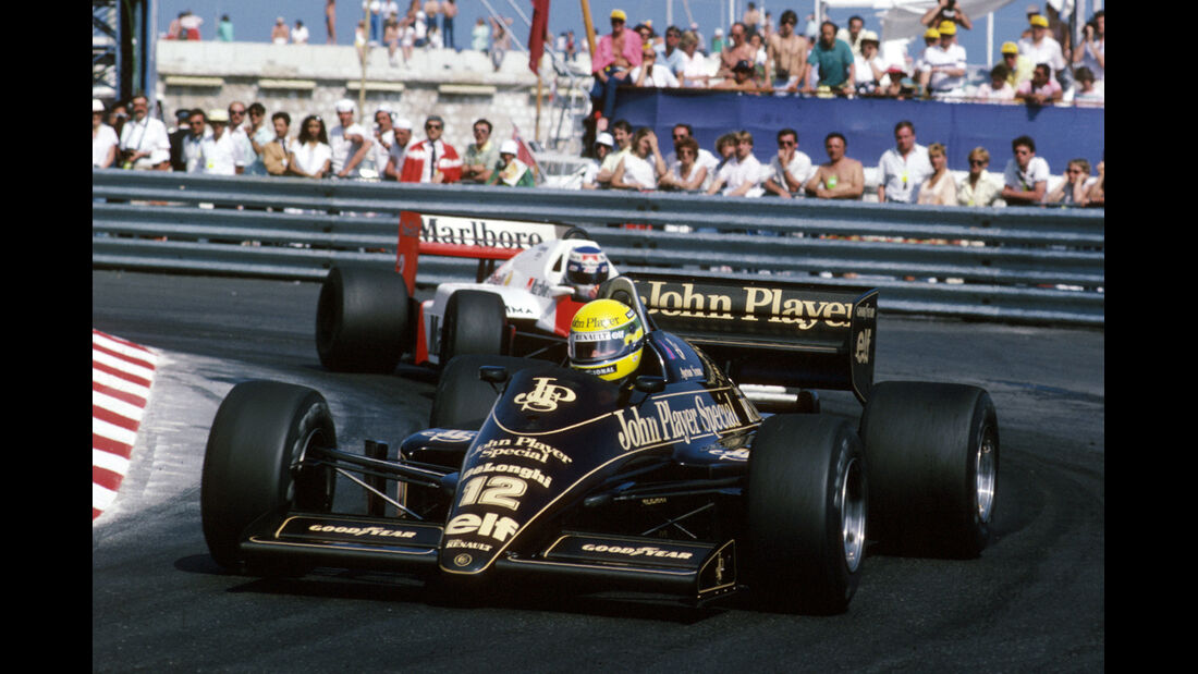 Lotus-Renault - 1986 - Ayrton Senna - GP Monaco