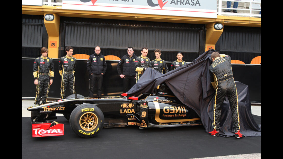 Lotus Renault Präsentation 2011