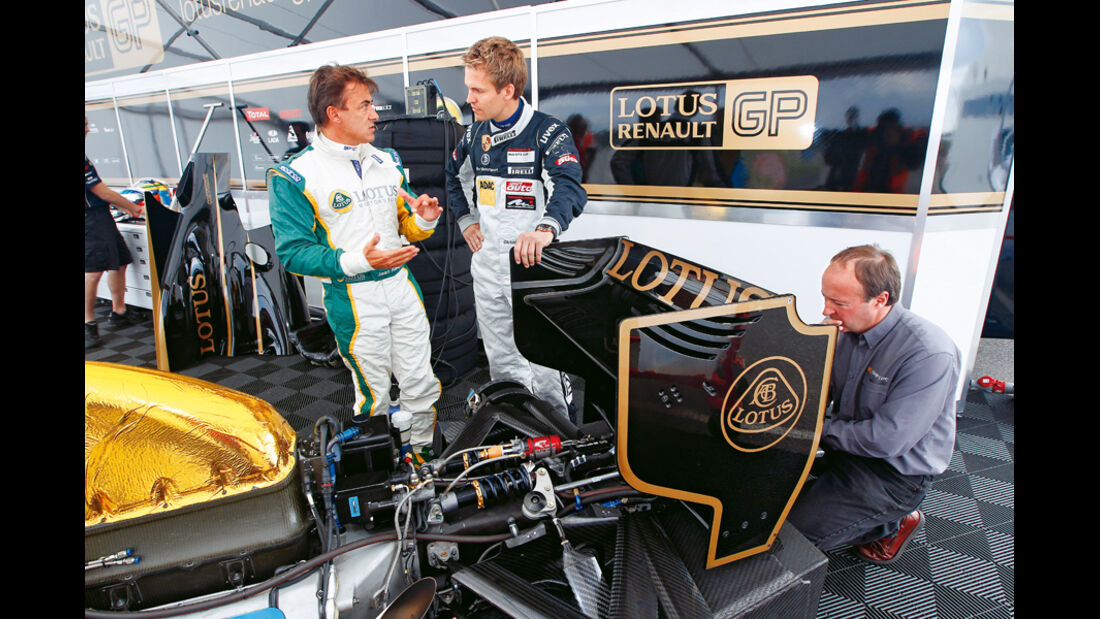 Lotus T125, Christian Gebhard, Jean Alesi