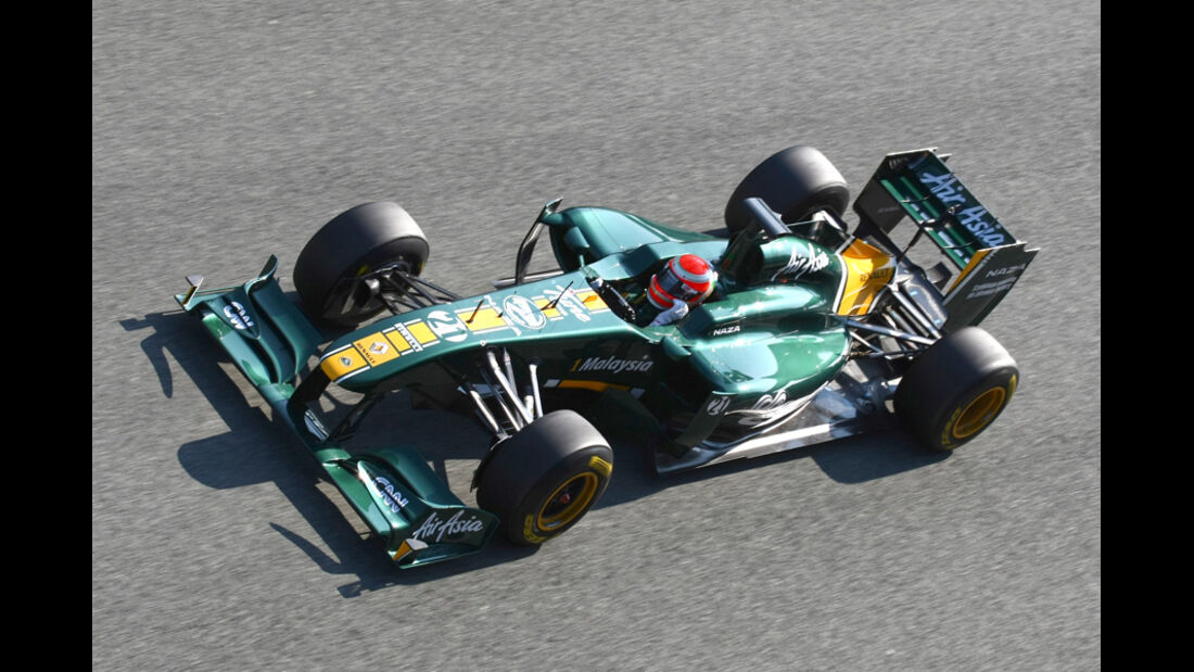 Lotus T128 Trulli Test 2011