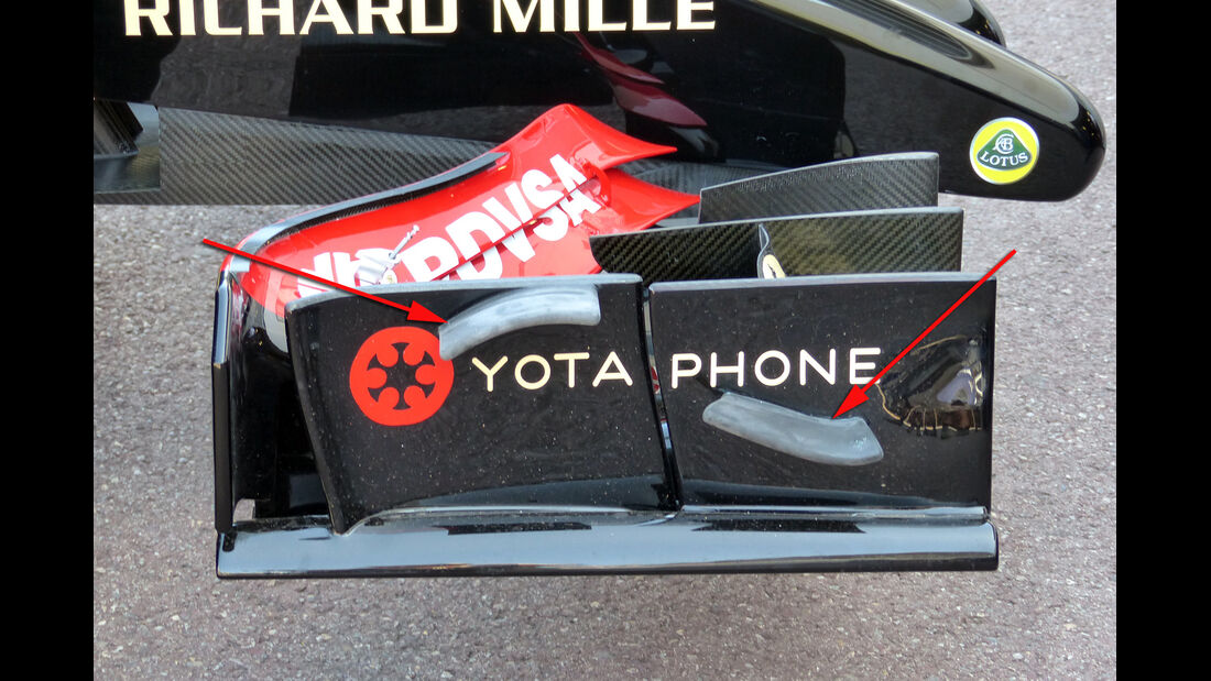Lotus - Technik - GP Monaco 2014