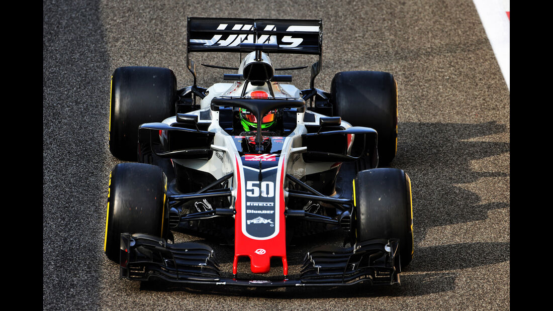 Louis Deletraz - HaasF1 - F1-Test - Abu Dhabi - 28. November 2018