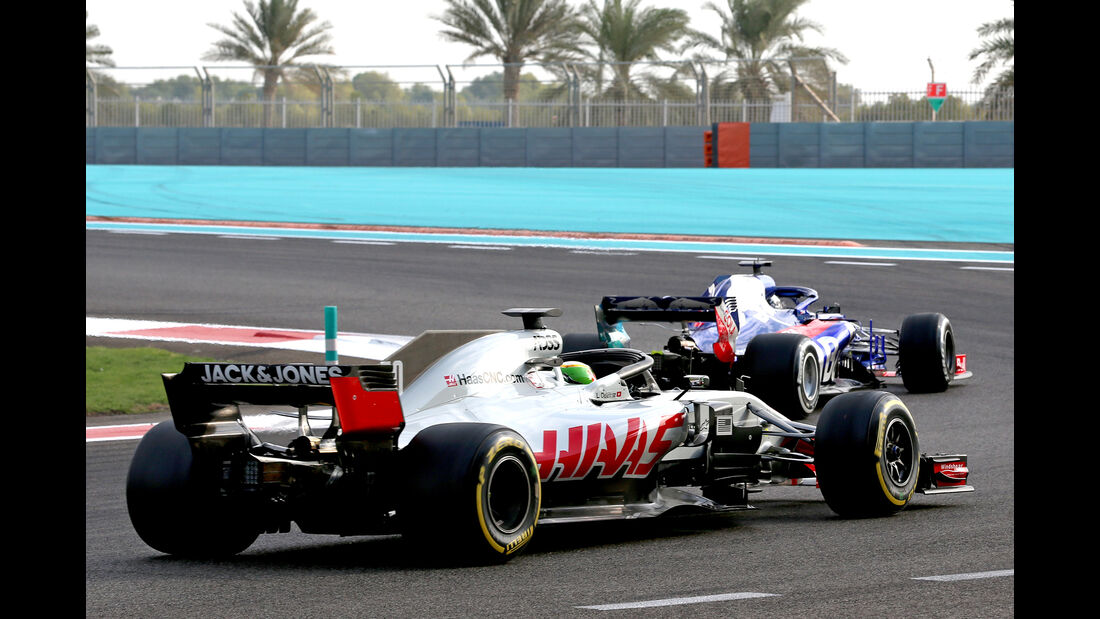 Louis Deletraz - HaasF1 - F1-Test - Abu Dhabi - 28. November 2018