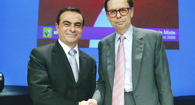 Louis Schweitzer und Carlos Ghosn