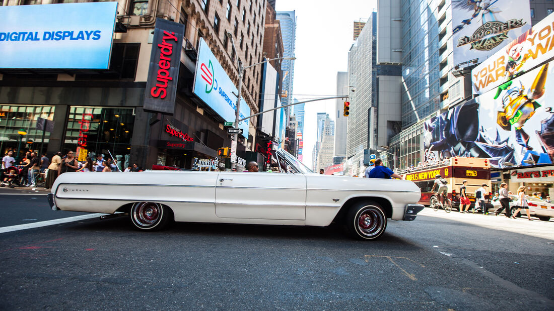 Lowrider in New York, Impression, Reise