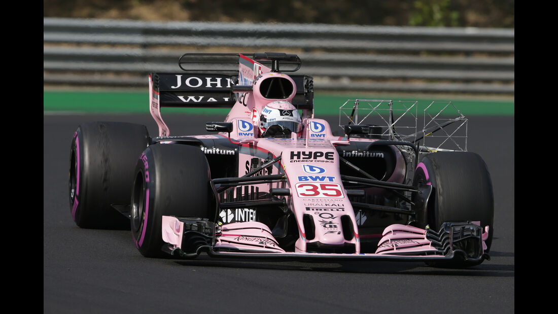 Lucas Auer - Force India - Formel 1 - Budapest - Test - 2. August 2017