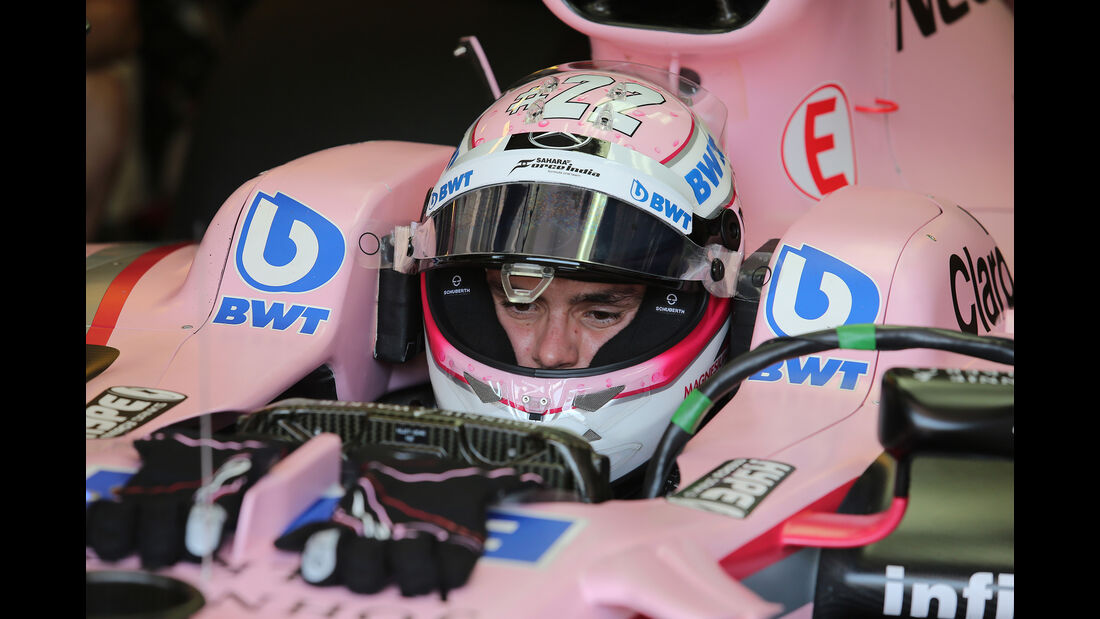 Lucas Auer - Force India - Formel 1 - Test - Ungarn - Budapest - 1. August 2017