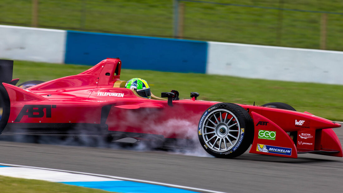Lucas di Grassi - Formel E-Test - Donington - 07/2014