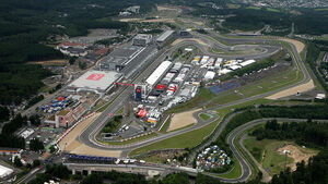 Luftaufnahme Nürburgring Grand Prix Strecke