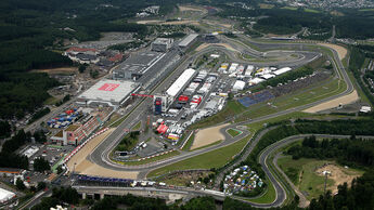 Luftaufnahme Nürburgring Grand Prix Strecke