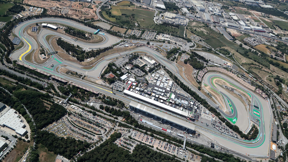 Luftbild - GP Spanien - Barcelona - 21. Mai 2022