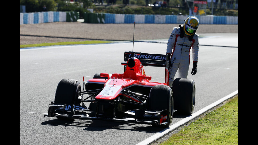 Luiz Razia Marussia F1 Test Jerez 2013 Highlights