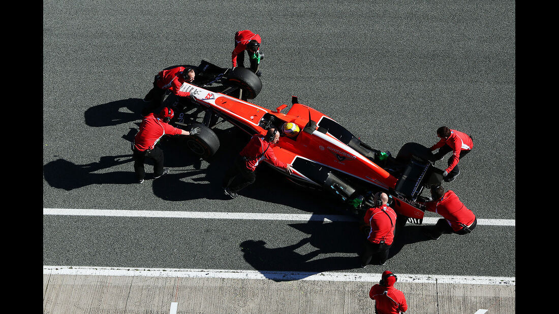 Luiz Razia, Marussia, Formel 1-Test, Jerez, 6.2.2013