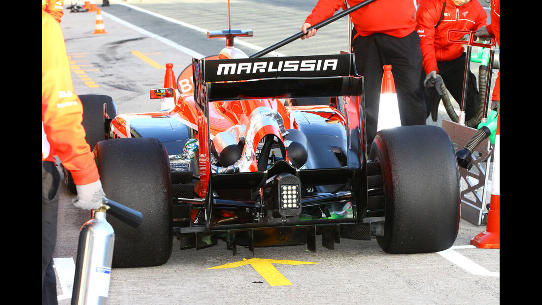 Luiz Razia - Marussia - Formel 1 - Test - Jerez - 8. Februar 2013