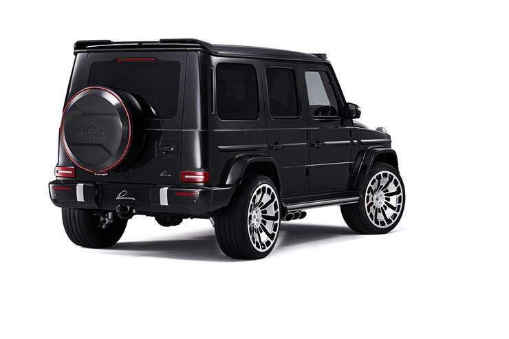 Sechs Endrohre Am G 63 Lumma Tunt Die G Klasse Auto Motor Und Sport