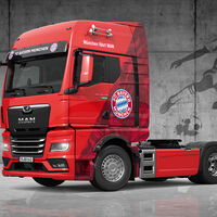 MAN TGX Fußball Truck