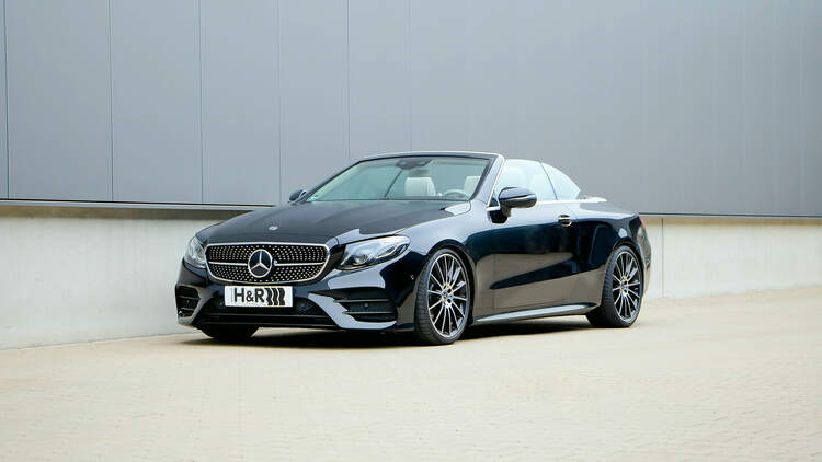 Catwalk Condition E Klasse Cabriolet Mit H R Gewindefedern Auto Motor Und Sport