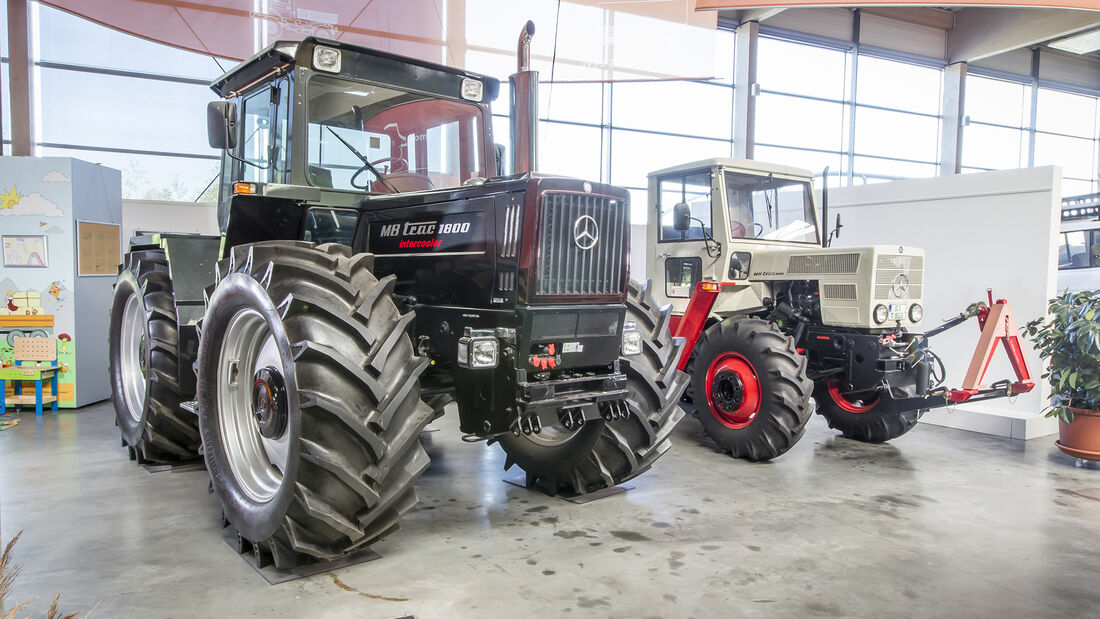 MB Trac JubilŠum und Unimog Ackerschlepper