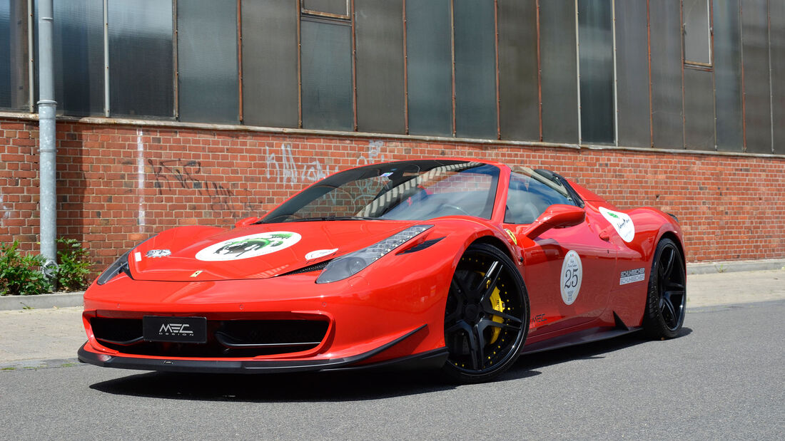 MEC Design tunt Ferrari 458 Spider