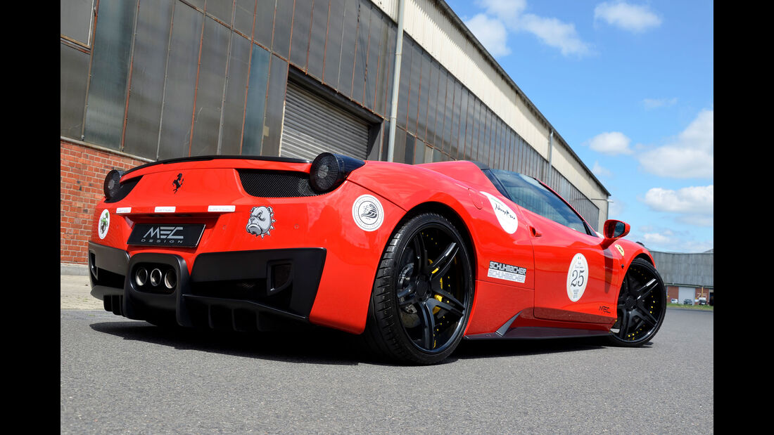 MEC Design tunt Ferrari 458 Spider