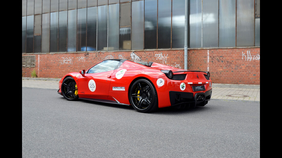 MEC Design tunt Ferrari 458 Spider