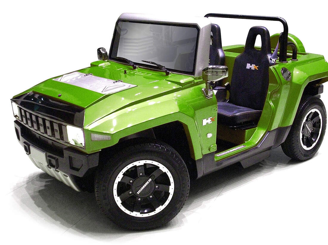 MEV Hummer HX ElektroHummer für den auto motor und sport