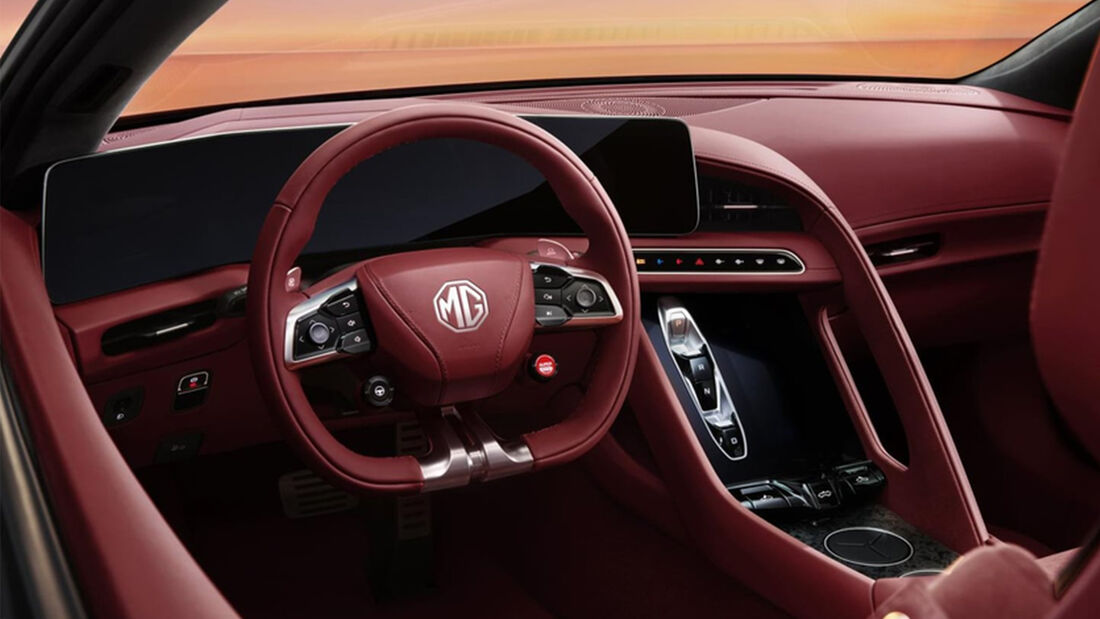 MG Cyberster Interieur 2023