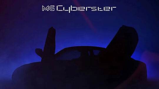 MG Cyberster Teaser