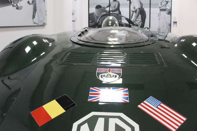 MG EX135 Rekordwagen im British Motor Museum