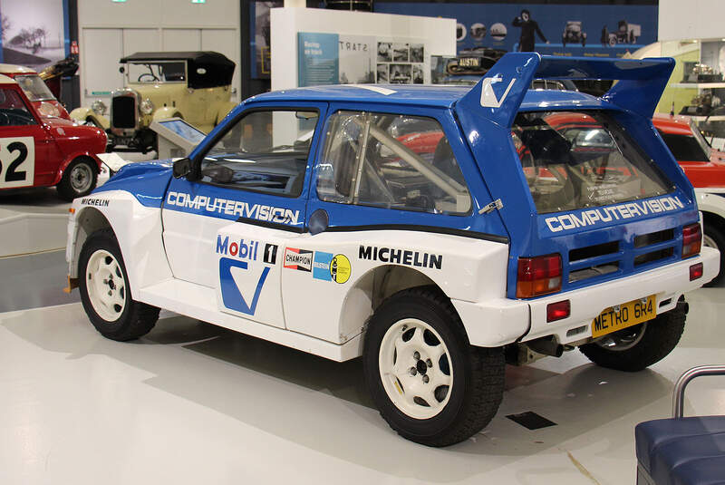 MG Metro 6R4 im British Motor Museum