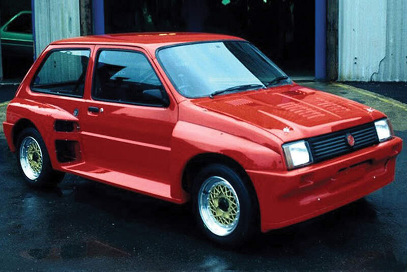 MG Metro, Frontansicht