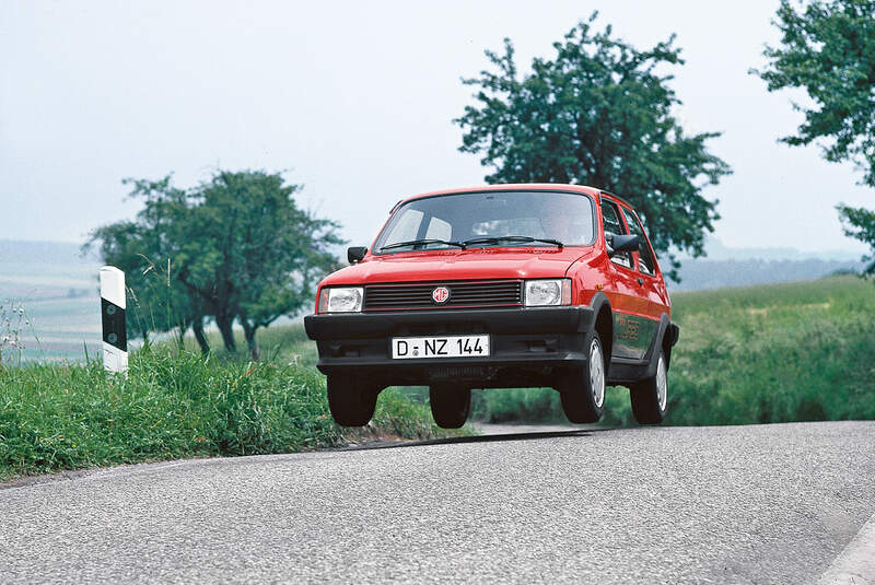 MG Metro, Frontansicht