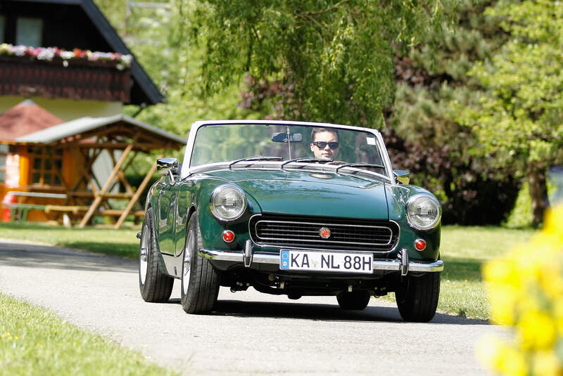 MG Midget, Frontansicht