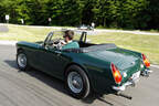 MG Midget, Heckansicht