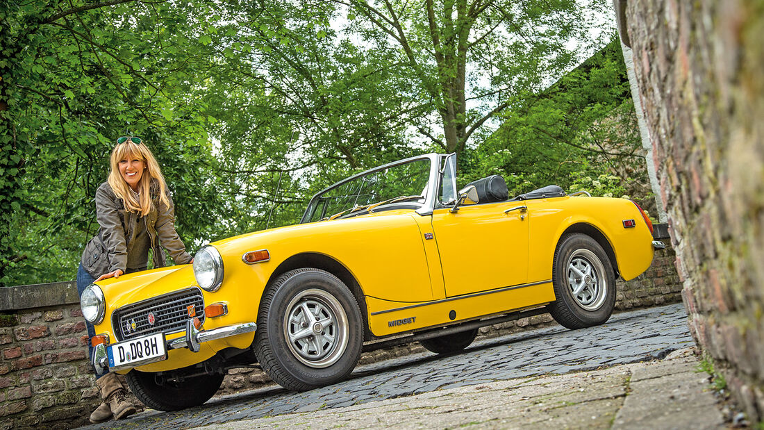 MG Midget Mark III, Seitenansicht, Antje Fälscher