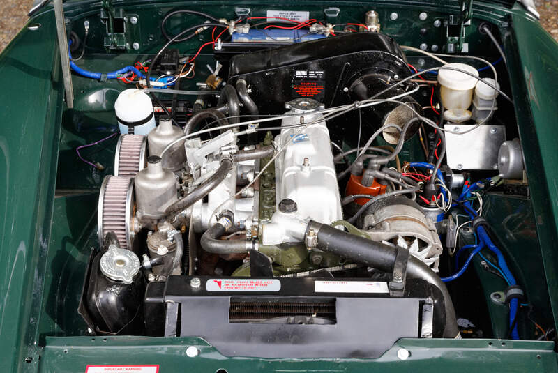 MG Midget, Motor