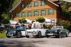 MG Midget, Triumph TR4, Austin-Healey 3000, Frontansicht