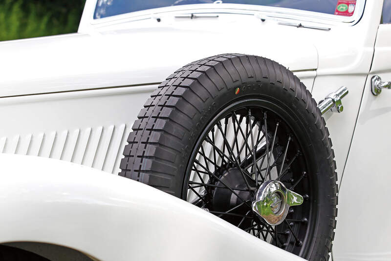 MG SA Tickford DHC, Ersatzrad